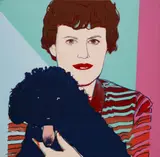 Andy Warhol, Ohne Titel (Ms. B and Yucca), Acryl und Siebdruck auf Leinwand
