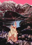 Andy Warhol, Neuschwanstein, Farbserigraphie auf Karton