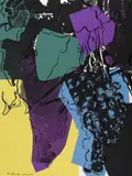 Andy Warhol, GRAPES, Farbserigraphie auf Bristol-Karton
