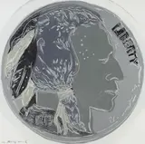 Andy Warhol, INDIAN HEAD NICKEL, Farbserigraphie auf Karton (Lenox Museum Board)