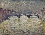 Theo von Brockhusen, Arnobrücken in Florenz
