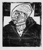 Verwundeter Matrose by Erich Heckel, Original-Holzschnitt auf glattem Papier, sold Nov 2007