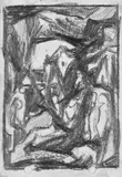 Adolf Hölzel, Bildentwürfe (Figürliche Kompositionen), 5 Graphitzeichnungen auf einfachem Werkdruckpapier jeweils