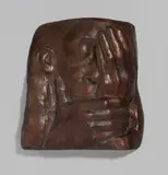 Käthe Kollwitz, Die Klage, Bronzerelief
