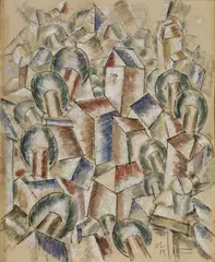 Fernand Léger, Le Village, Gouache