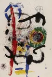 La Cascade by Joan Miró, Original-Farblithographie auf schwerem Velin, sold Nov 2007