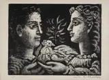 Jeunesse by Pablo Picasso, Original-Lithographie auf Arches-Velin, sold Nov 2007