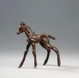 Neugeborenes Fohlen by Renée Sintenis, Bronzeplastik, sold Nov 2007