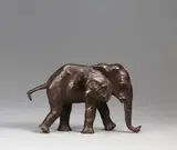 Junger Elefant by Renée Sintenis, Bronzeplastik Höhe 8,8 cm, sold Nov 2007