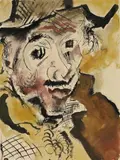 Gert Heinrich Wollheim, Mann mit Hut