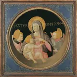 Apollonio di Giovanni, MATER OMNIUM., Tempera auf Holz