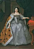 Louis Caravaque, STAATSPORTRÄT VON ZARIN ANNA IWANOWNA., Öl auf Leinwand