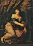 Umkreis Philippe de Champaigne, HL. MARIA MAGDALENA., Öl auf Leinwand (doubliert)