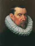 Adriaen Thomasz. Key, BILDNIS EINES HERRN MIT WEISSER HALSKRAUSE., Öl auf Holz