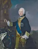 Antoine Pesne, BILDNIS DES ADOLF FRIEDRICH VON SCHLESWIG-HOLSTEIN-GOTTORP, AB 1751 KÖNIG VON SCHWEDEN., Öl auf Leinwand
