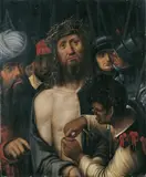 Prague School, ECCE HOMO., Öl auf Holz. (parkettiert)