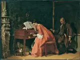David Bles, DIE UNTERBROCHENE KLAVIERSTUNDE.