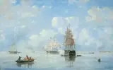 Ary Pleijsier, DER SALUT., Signiert unten rechts: Ary Pleysier. Öl auf Holz