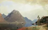 Georg Anton Rasmussen, FJORDLANDSCHAFT.