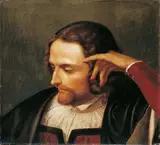 zugeschrieben Otto Rethel, TORQUATO TASSO., Datiert unten links: 15/8 (?) 1843. Öl auf Leinwand
