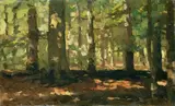 Willem Bastiaan Tholen, WALDINNERES., Signiert unten links: Tholen. Öl auf Leinwand