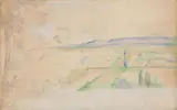 Paul Cézanne, Paysage (environs de Pontoise?)