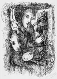 Marc Chagall, Inspiration, Original-Lithographie auf Arches-Velin