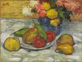 Georges d'Espagnat, Fleurs et Fruits, Öl auf Leinwand