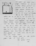 Lyonel Feininger, Gebäude mit Stern, Original-Holzschnitt auf bräunlichem Durchschlagpapier