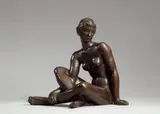Mädchen mit Turban by Fritz Klimsch, Bronzeplastik, sold Jun 2007