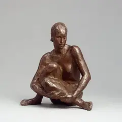 Sitzende by Georg Kolbe, Bronzeplastik, sold Jun 2007