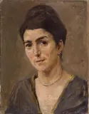 Max Liebermann, Bildnis Cäcilie Markus, Öl auf Leinwand