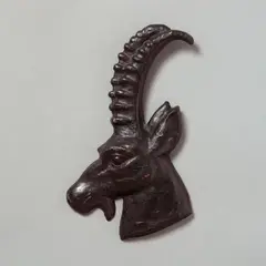 Steinbock by Ewald Mataré, Bronzerelief, sold Jun 2007