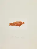 Joseph Beuys, Meerengel Robbe 1, 2 und 3. Meerengel Sperm-Wal, 4 Original-Farbradierungen (Aquatinta) auf sehr dünnem Papier, aufgewalzt auf hellgraues Velin um