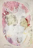 Michael Buthe, Demaged Imagination, Dispersionsfarbe, Gouache, Goldbronze, Graphit u.a. collagiert auf Karton