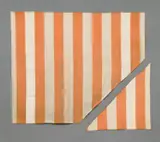 Daniel Buren, Une Peinture en deux (3 placements possibles)