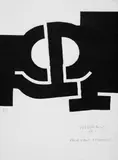 Erasoaldi by Eduardo Chillida, Original-Holzschnitt auf genarbtem handgeschöpften Velin, sold Jun 2007