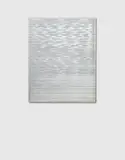 Heinz Mack, Ohne Titel (Lichtrelief), Aluminiumrelief auf Holz