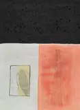 88.VA 34 by Jürgen Partenheimer, Aquarell, Tusche und Graphit mit Papierelement collagiert auf genarbtem Velin, sold Jun 2007