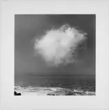 Wolke by Gerhard Richter, Offset-Lithographie in Schwarz und Grau auf dünnem Karton, sold Jun 2007