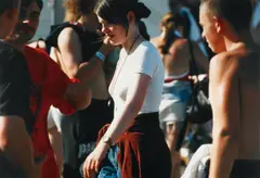 Beat Streuli, T in the Park, C-Print