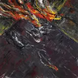 Bernd Zimmer, Ohne Titel (Feuer)