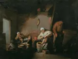 Anthonie Victoryns, DER GERUCHSSINN., Öl auf Holz
