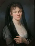 Paul Joseph Bardou, DAMENBILDNIS., Pastell auf Papier (unter Glas gerahmt)