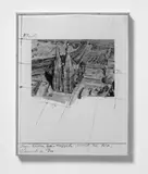 Christo, Mein Kölner Dom, Wrapped, Farbphotographie sowie farbiger Sieb- und Lichtdruck auf Arches Bütten