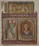 Bruno Goller, Drei Bilder, Öl auf Leinwand