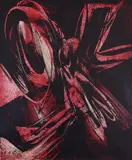 Pilun by Karl Otto Götz, Mischtechnik auf Leinwand, sold Dec 2006