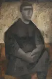 Peter Herkenrath, Ohne Titel (Sitzende Frau)