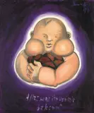 Alles, was ihr von mir bekommt by Jörg Immendorff, Öl auf Leinwand, sold Dec 2006