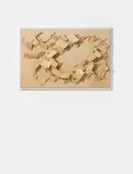 Tadashi Kawamata, Plan for Documenta 9 (No 3), Holzobjekt ca